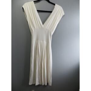 H&M Deep V-Neck Fit &‎ Flare Dress.   Size 4